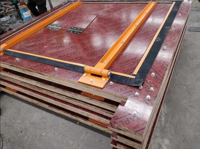 礦用竹膠板風門